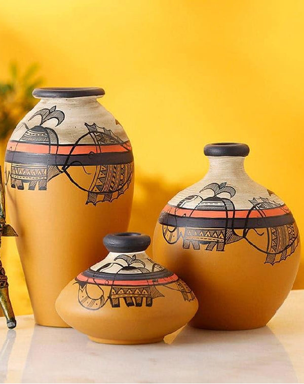 Vase melrose tribal